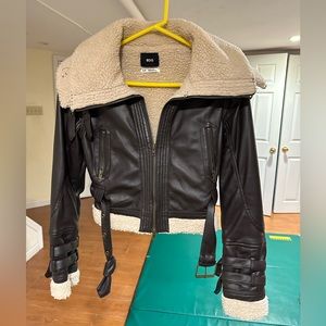 BDG faux leather jacket